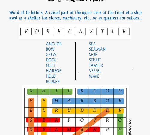 ANSWER WORD SEARCH MARITIMAFRICA N°1
