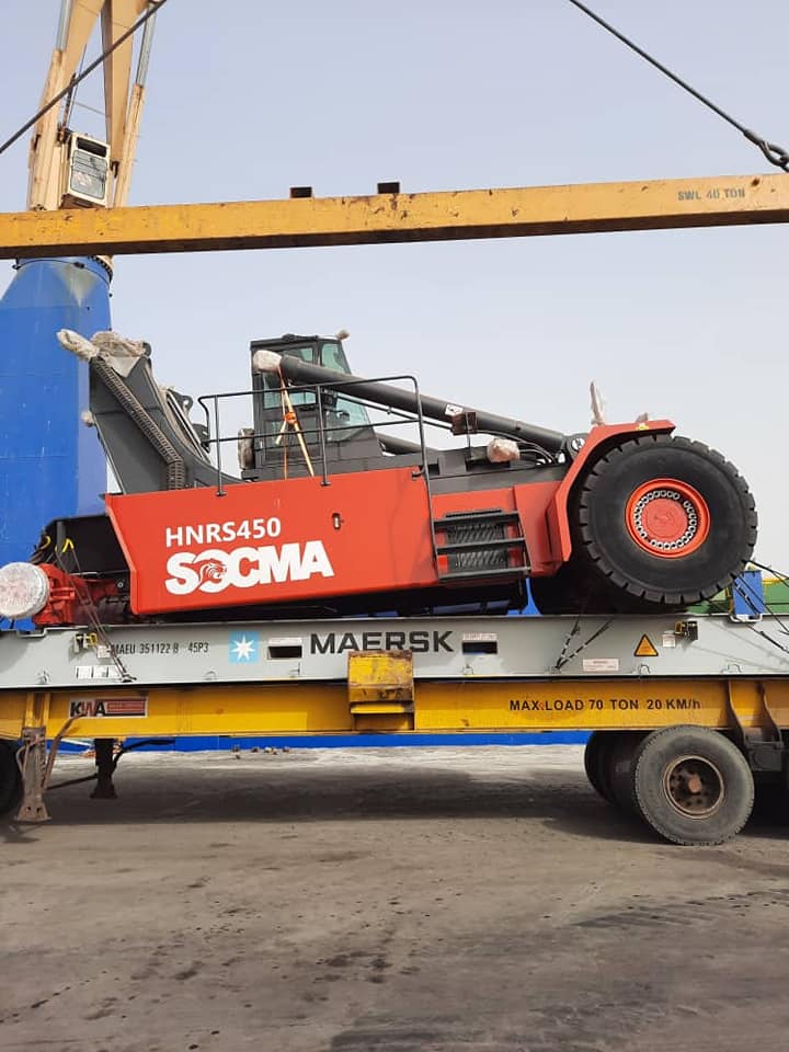 GPA PURCHASES TWO NEW REACH STACKER CONTAINER HANDLING MACHINES