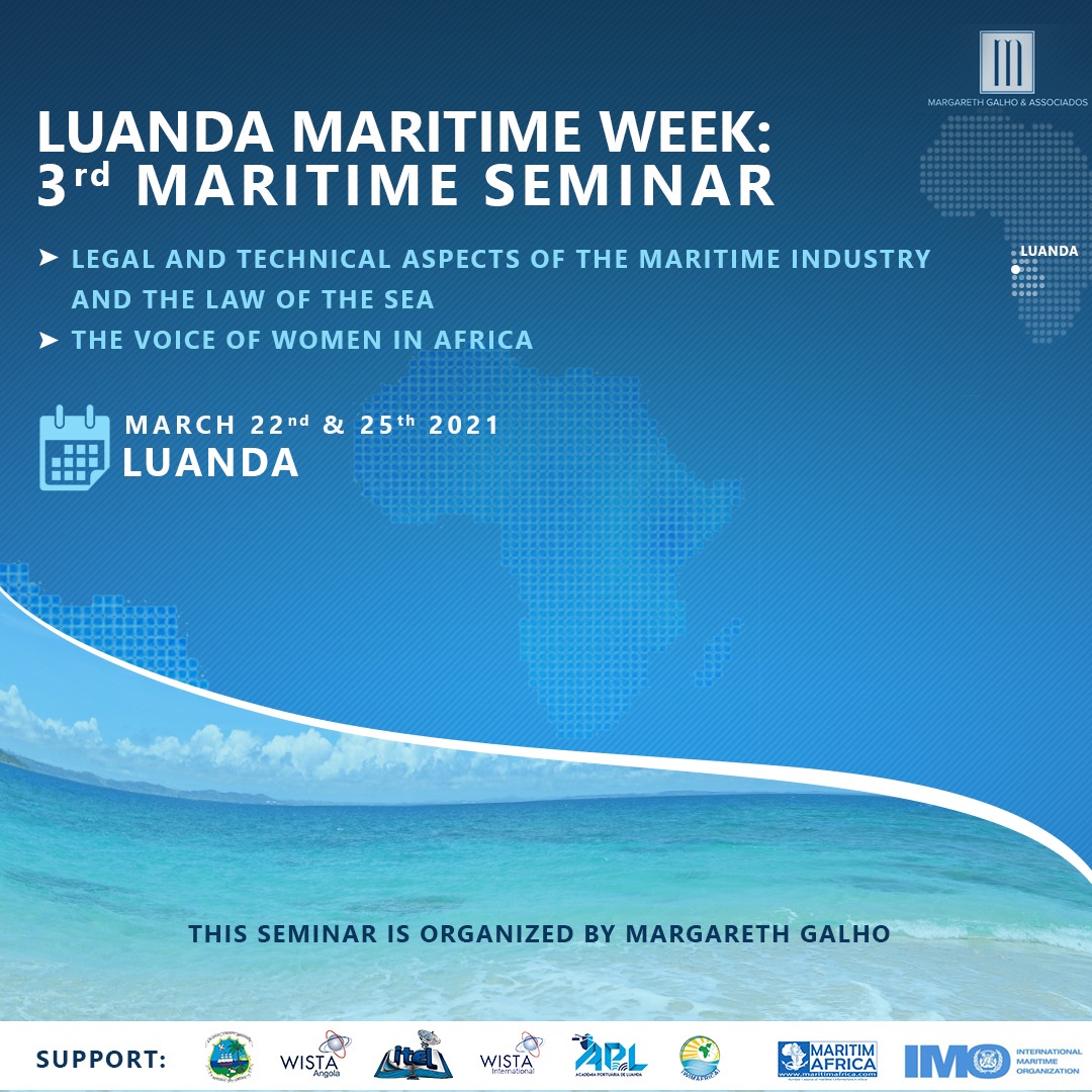 Webinaire : Luanda Maritime Week : 3rd Maritime seminar