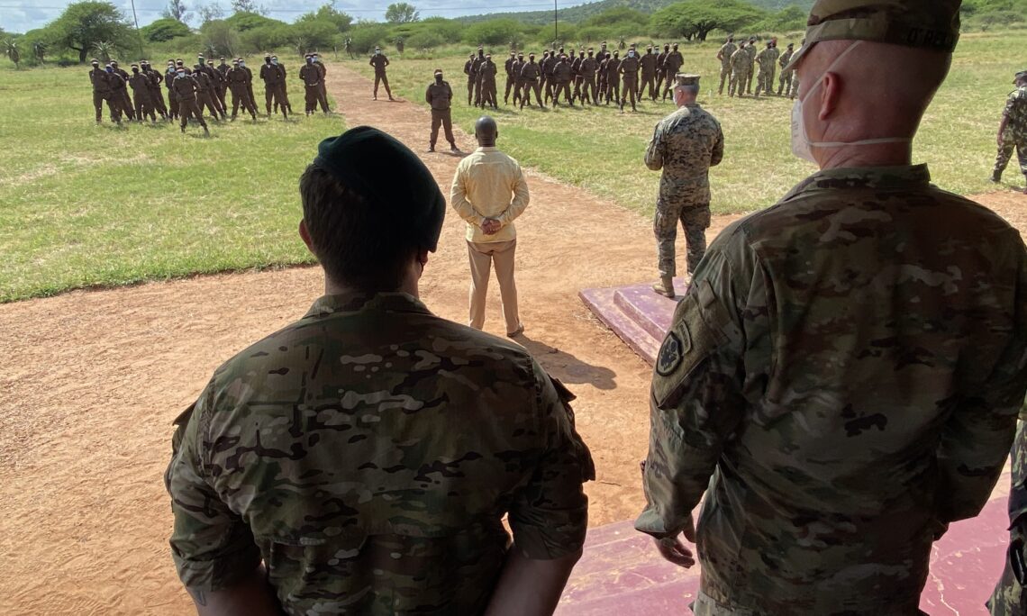 U.S. provides military training to Mozambican Marines