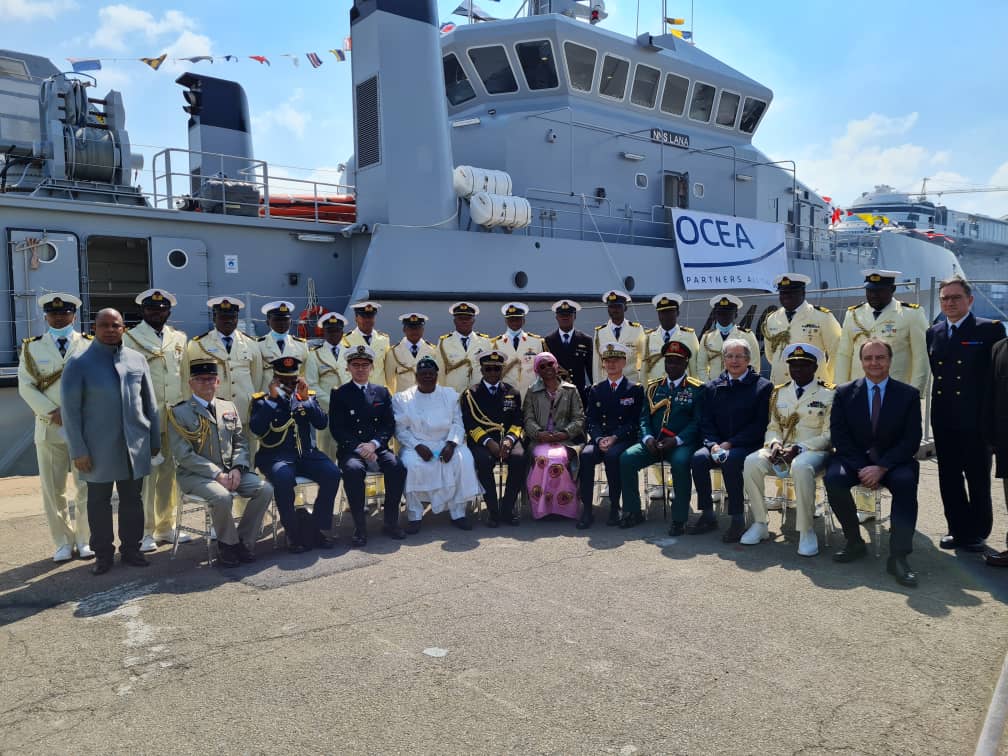 NIGERIAN NAVY TAKES DELIVERY OF NEW OFFSHORE SURVEY VESSEL