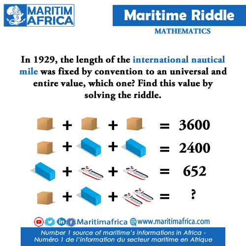 Maritime Riddle Mathematics n°1