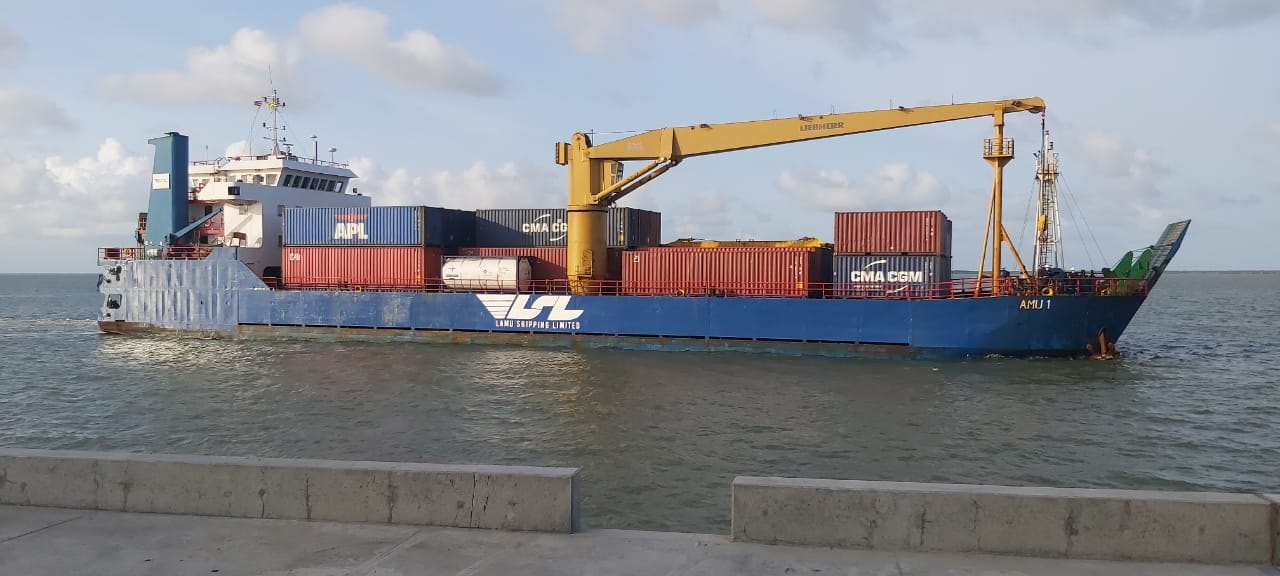 Lamu Port receives first transhipment consignment