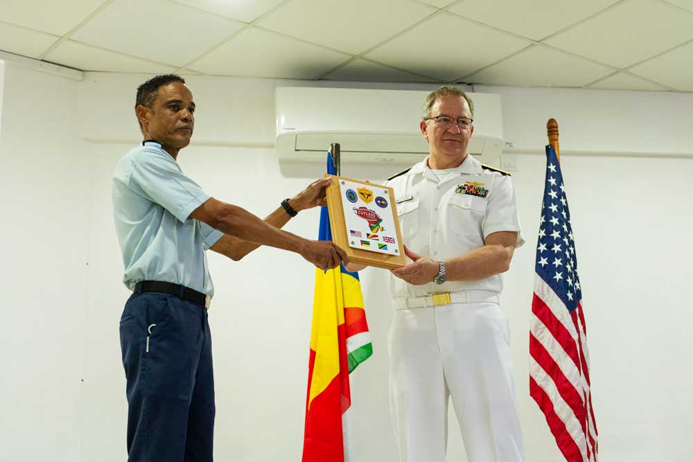 U.S. Naval Forces Africa Launches Cutlass Express Training 2021 in Seychelles