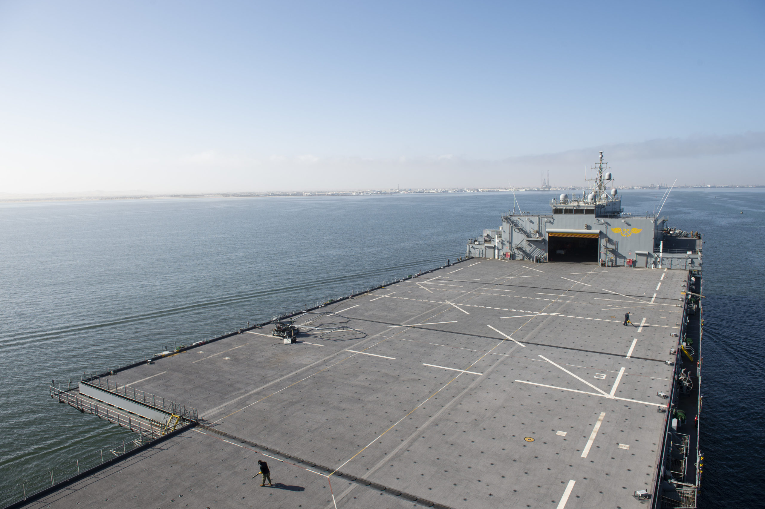 USS Hershel “Woody” Williams Arrives in Namibia