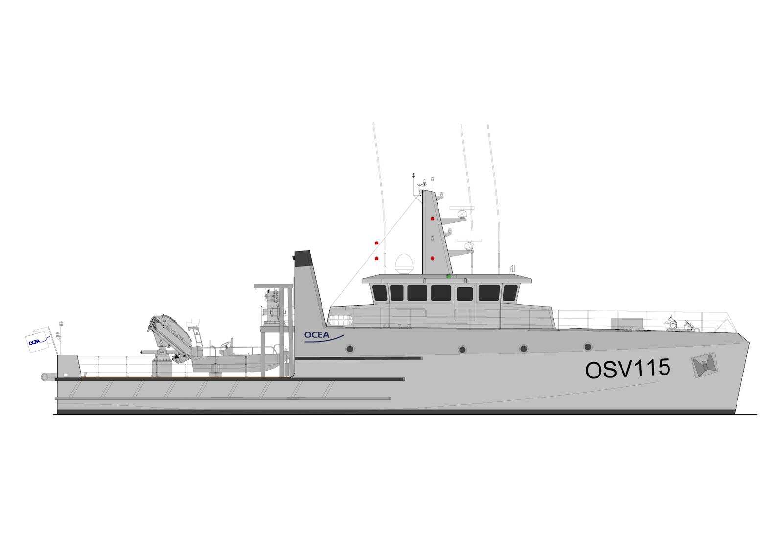 New order for an OCEA survey vessel for Nigeria