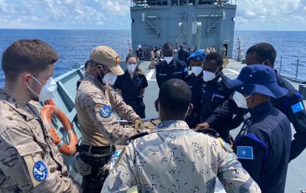 EU NAVFOR Somalia returns to-person capacity building activities with Somali Security Forces