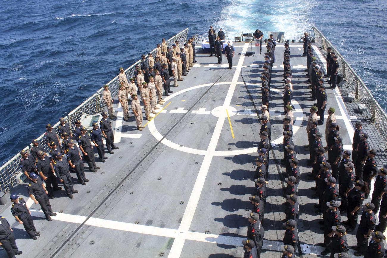 EU NAVFOR SOMALIA COMPLETES THE 38TH FORCE ROTATION IN DJIBOUTI