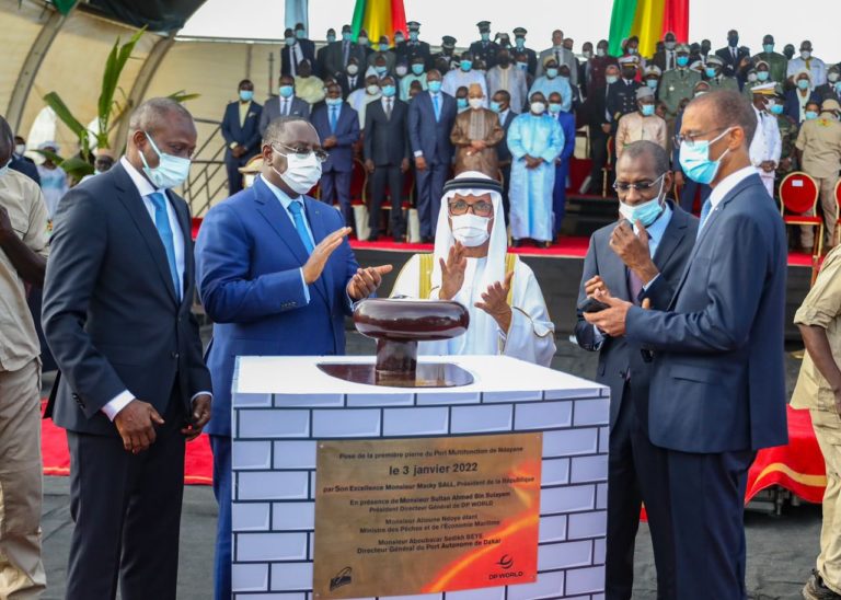 DP World and Senegal Government lay first stone to mark start of construction of Port of Ndayane