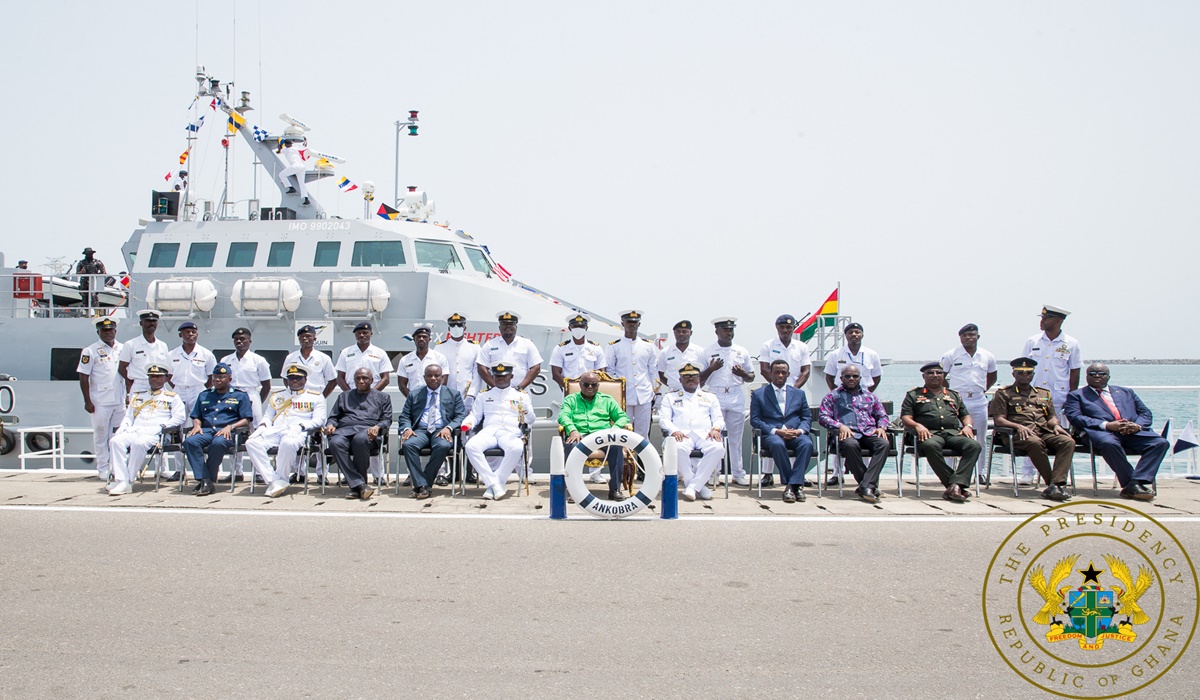 President Akufo-Addo Commissions Four (4) Ships For The Navy