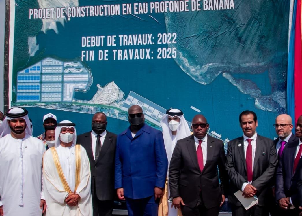 DP World and Democratic Republic of the Congo Government lay first stone to mark start of construction of Banana Port