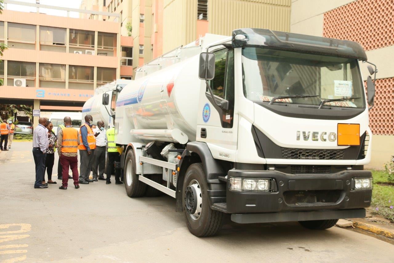 The Kenya Ports Authority has acquired two new fuel bowsers