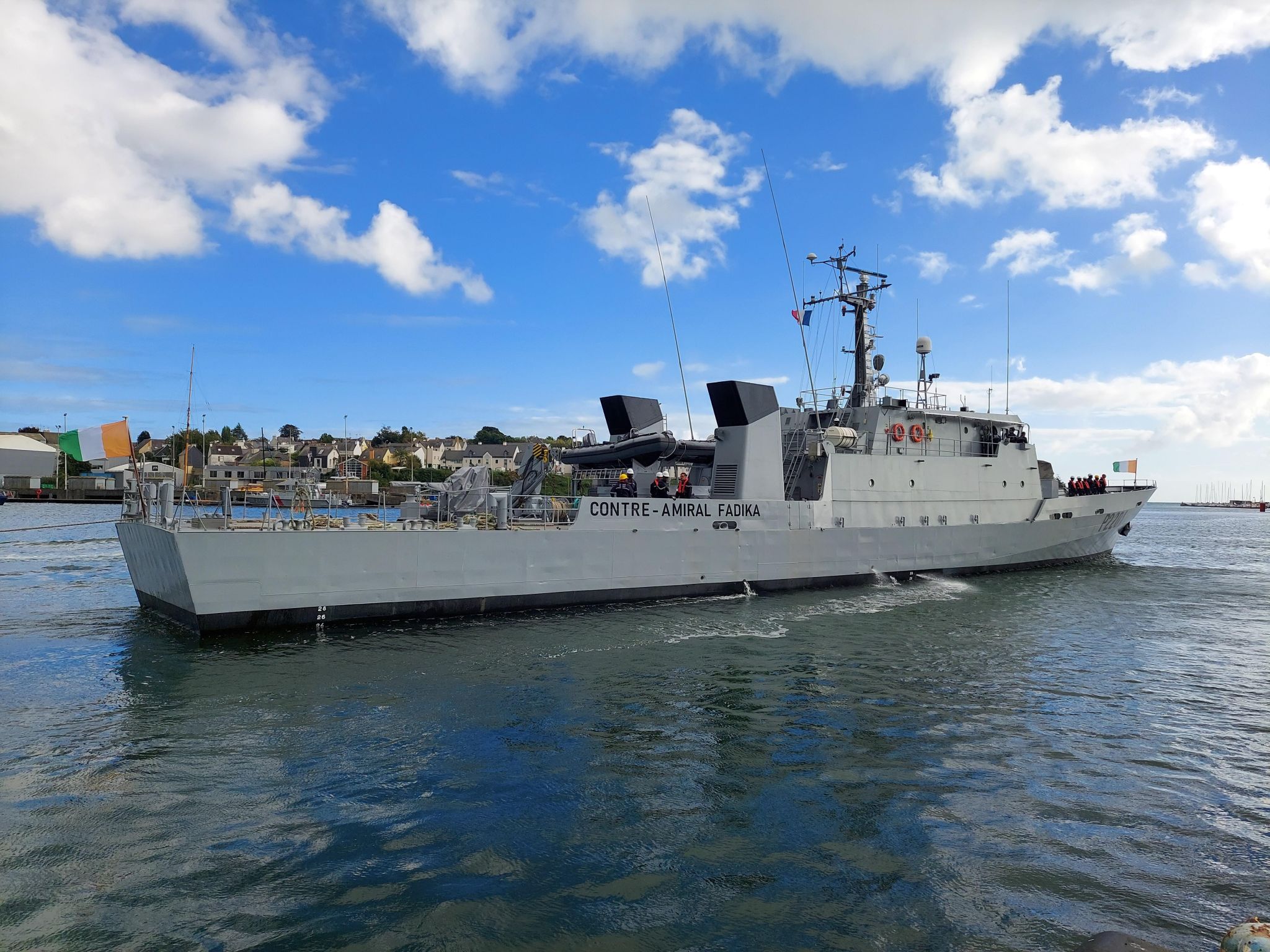 PIRIOU delivers a P400 Offshore Patrol Vessel to the Ivorian Navy