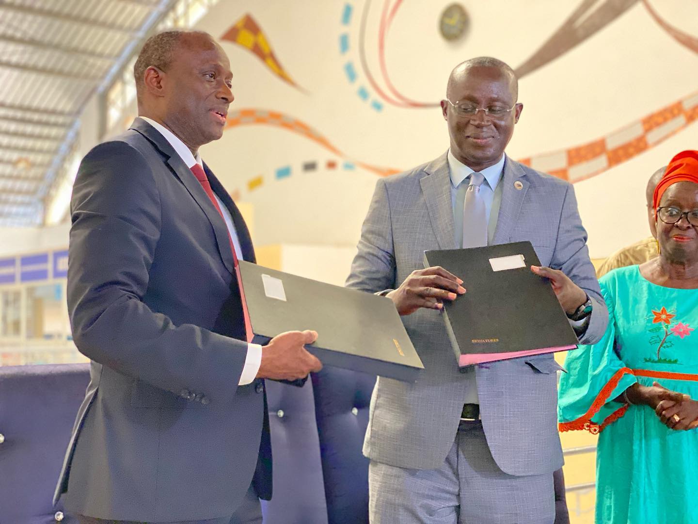 Signature of a MoU between the Dakar Port Authority and the Island of Gorée