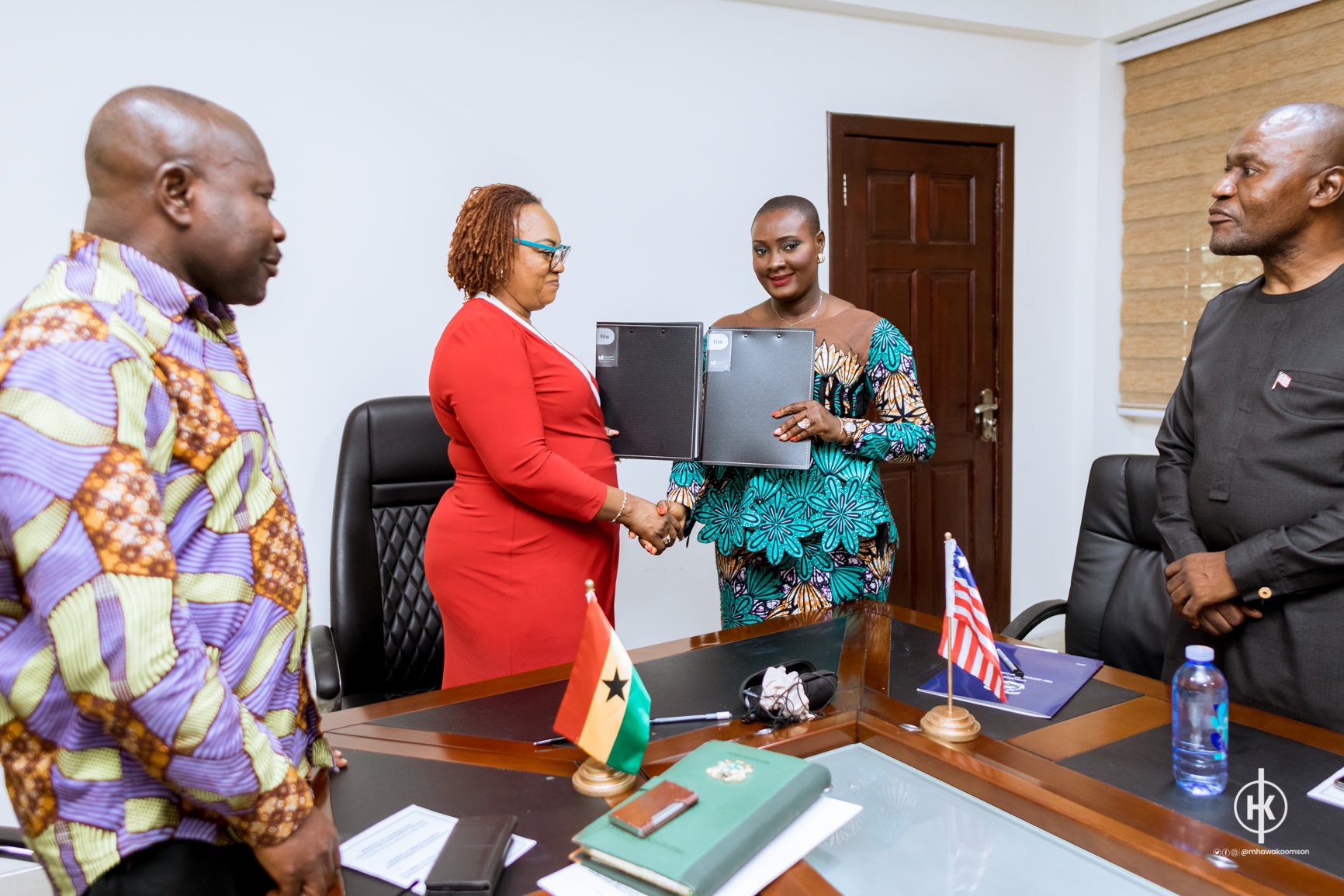 Ghana and Liberia sign a Memorandum of Understanding (MOU) for cooperation in the fight against illegal, unreported and unregulated (IUU) fishing activities