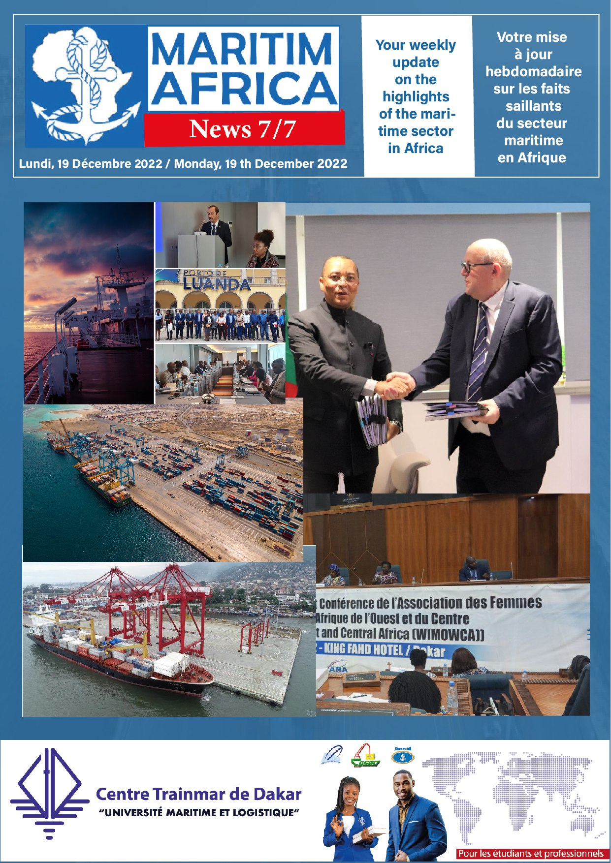 Maritimafrica News 7/7 (Week of  12 – 18 december 2022)