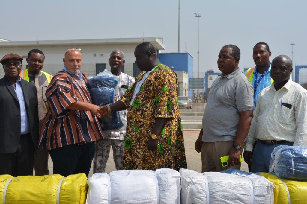 GHANA : MPS, STRATEGIC ENGINE FOR ECONOMIC GROWTH, DONATES GEAR TO FISHERFOLKS