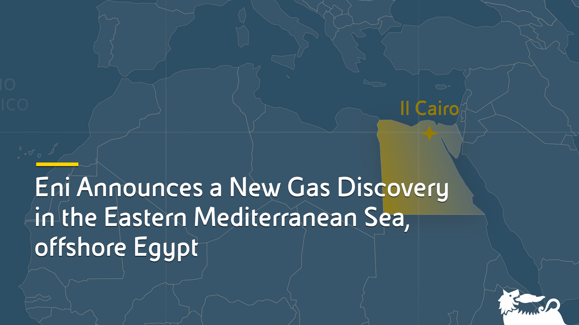 Eni Announces a New Gas Discovery in the Eastern Mediterranean Sea, offshore Egypt