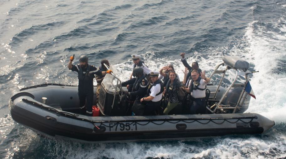 CORYMBE: The High Sea Patrol Vessel “Commandant Ducuing” in Beninese waters