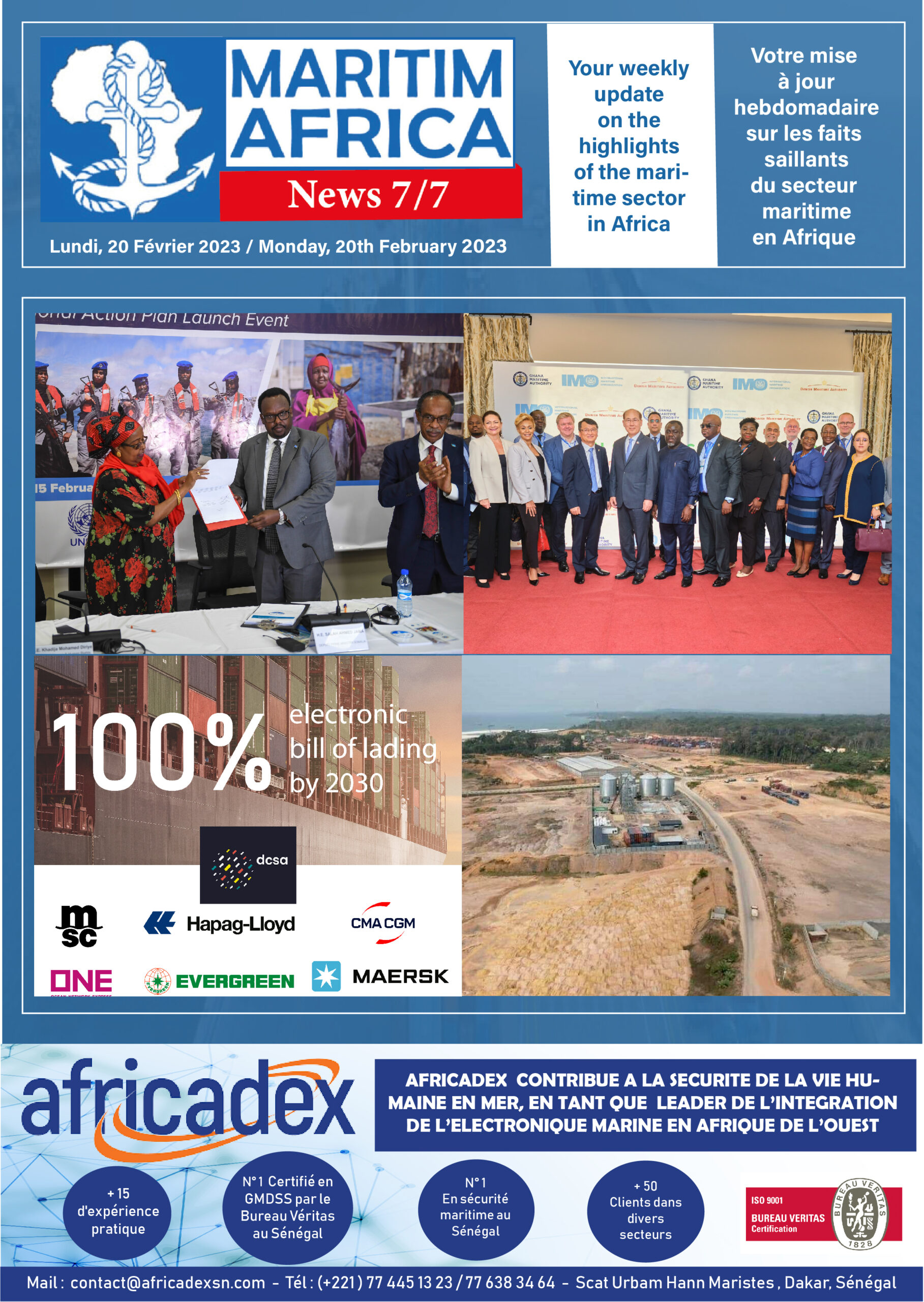 Maritimafrica News 7/7 (Week of 13 – 19 february 2023)