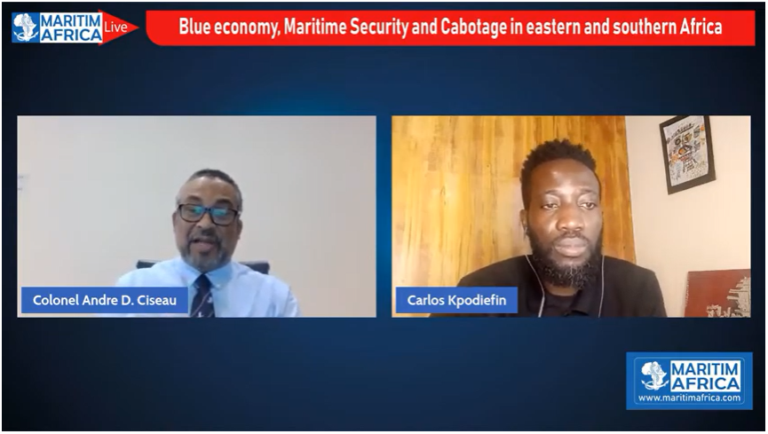 Maritimafrica Live : Blue economy, Maritime security and Cabotage in eastern and southern Africa