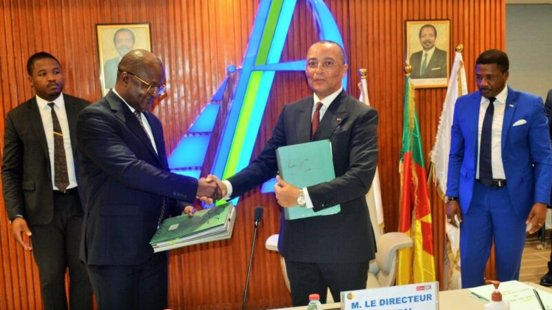 Signing of an agreement to modernise the Douala-Bonabéri fishing port