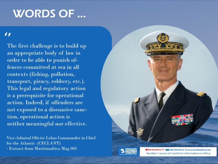 Words of Vice-Admiral Olivier Lebas, Commander in Chief for the Atlantic (CECLANT)