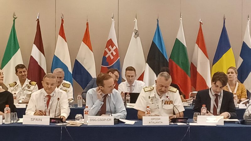 EUNAVFOR ATALANTA AT THE MEETING OF DIRECTORS OF DEFENSE POLICY OF THE SPANISH PRESIDENCY OF THE EUROPEAN COUNCIL, TOLEDO, 7th July 2023