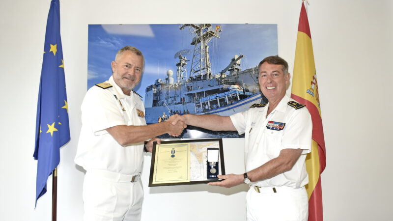 EUNAVFOR ATALANTA DEPUTY COMMANDER CHANGE OF COMMAND