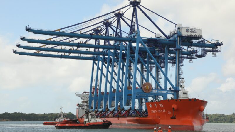 Kenya Ports Authority (KPA) acquires four new ship-to-shore (STS) gantry cranes for the Port of Mombasa