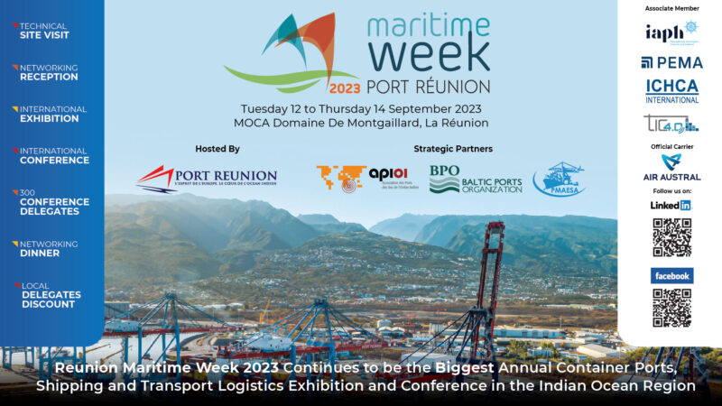Reunion Maritime Week 2023: La Réunion Takes Centre Stage as the Preferred Regional Maritime Gateway