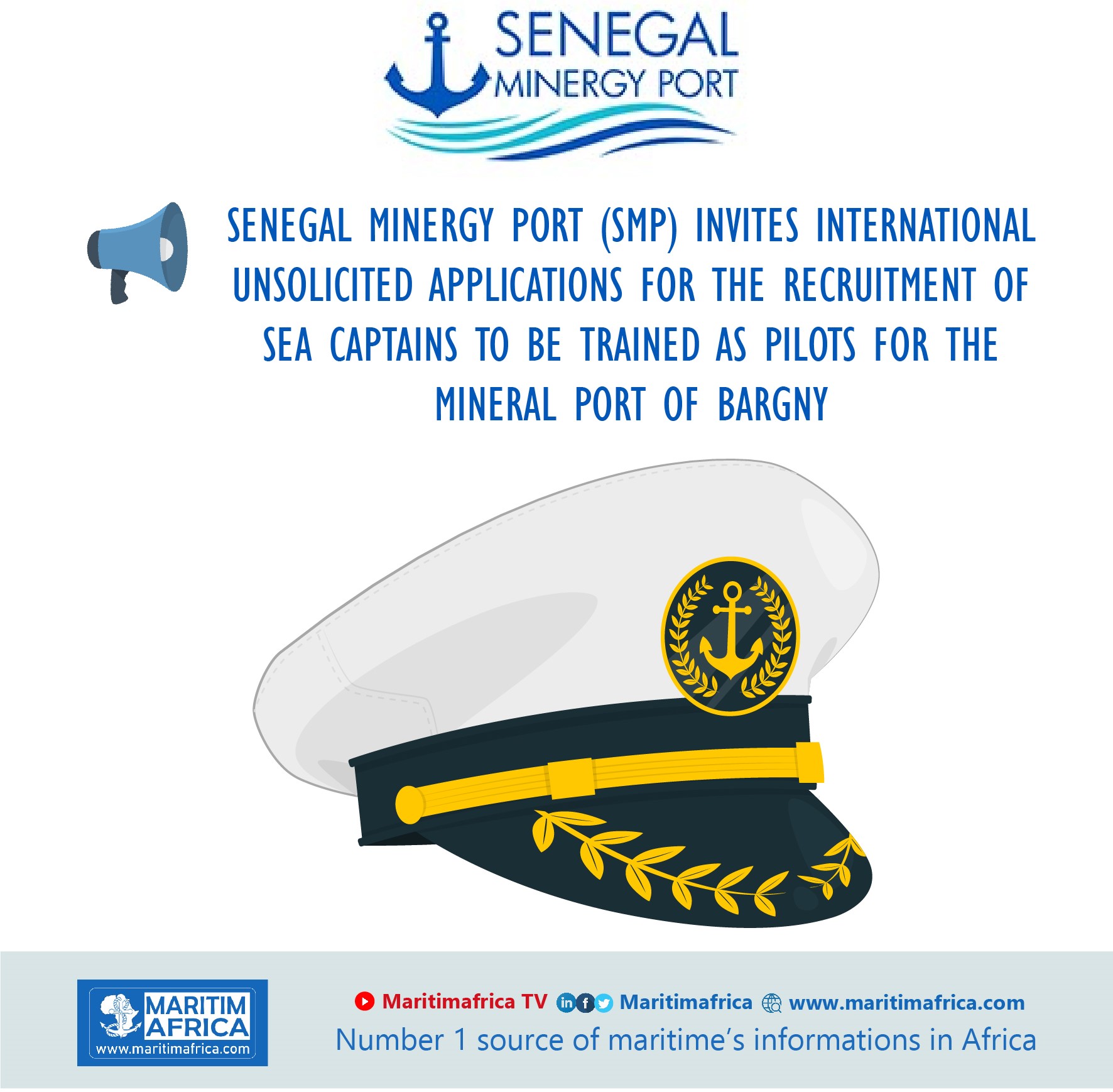 job offer Senegal Maritimafrica