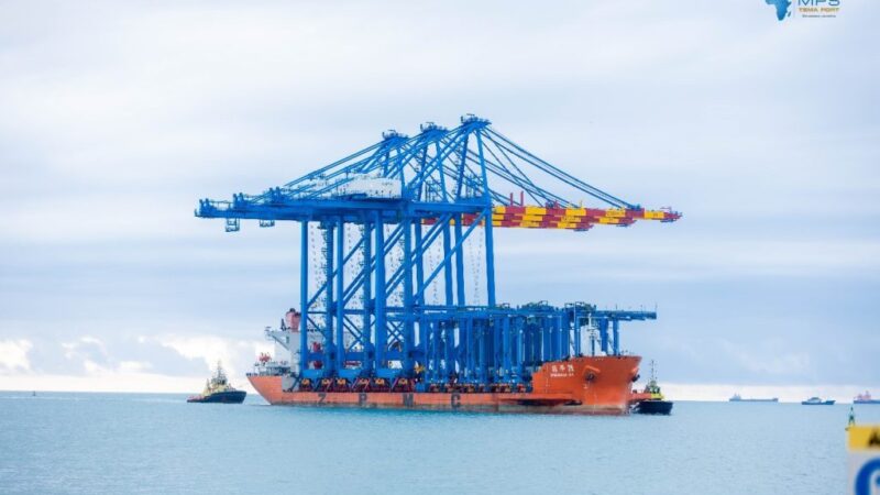 NEW GANTRY CRANES ELEVATE TEMA PORT’S CAPACITY AND EFFICIENCY IN PHASE 2 OF EXPANSION PROJECT