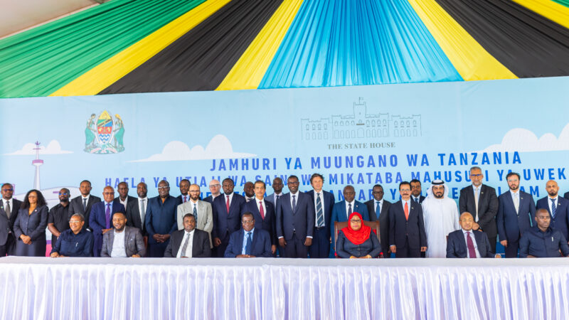 DP WORLD SIGNS 30-YEAR CONCESSION TO OPERATE MULTI-PURPOSE DAR ES SALAAM PORT IN TANZANIA