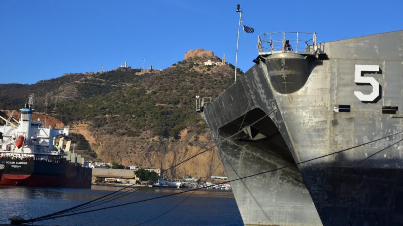 USNS Trenton Visits Port of Oran on a Friendship Stopover