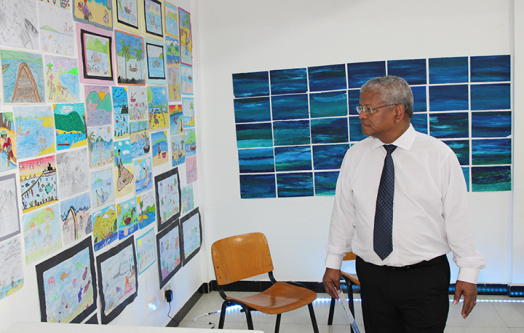 Seychelles : The President attends the official opening of the fisheries week