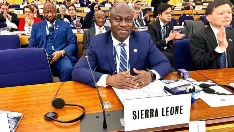 SIERRA LEONE’S TRANSPORT MINISTER ATTENDS THE 33rd SESSION OF THE IMO IN LONDON, FOCUSES ON PURSUING THE COUNTRY’S AGENDA