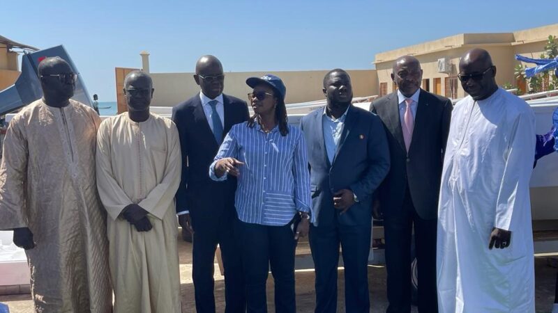 Senegal: Minister Papa Sagna Mbaye inaugurates a fiberglass boat manufacturing plant in Mbaling