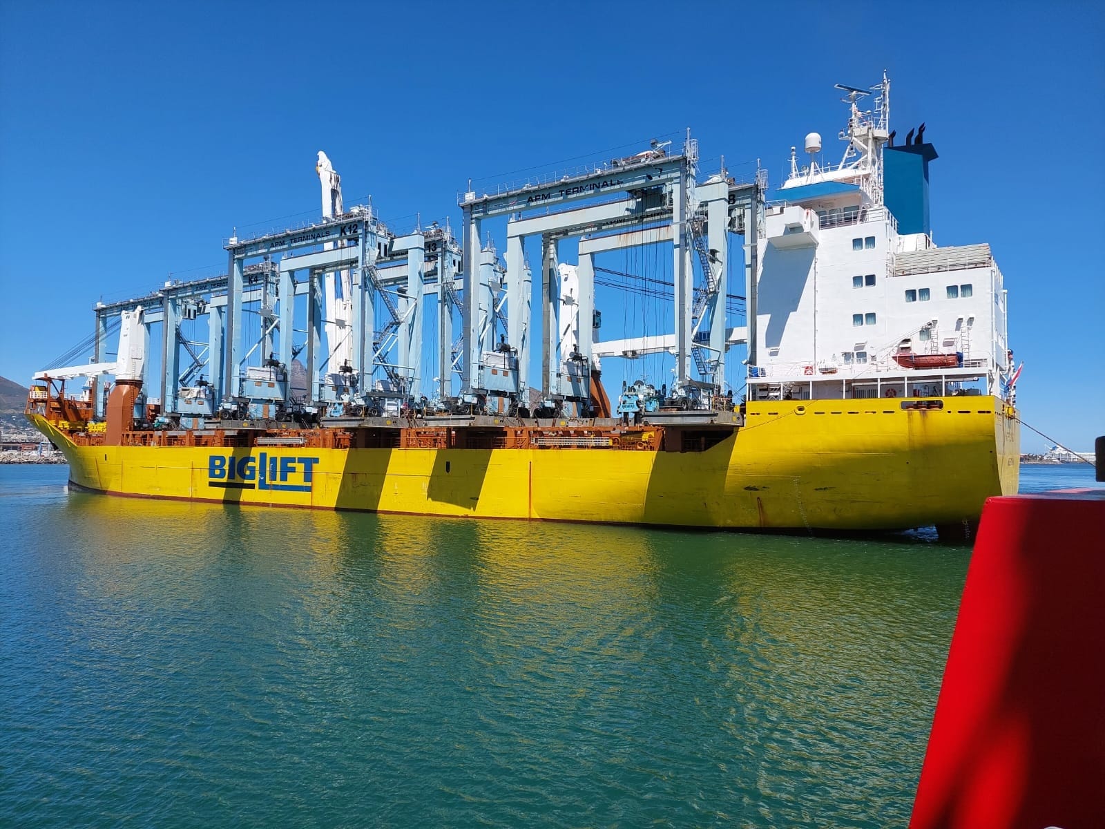 South Africa Cape Town Container Terminal receives seven