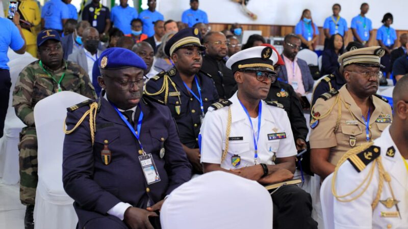 Gabon: Minister Dieudonné Loïc NDINGA MOUDOUMA raises awareness of the emergency plan for safeguarding human life at sea at a workshop in Port-Gentil