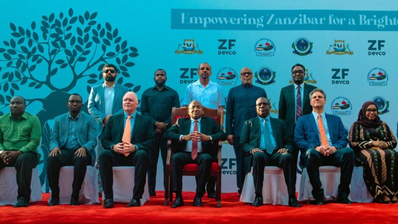Partnership between ZF Devco and the Revolutionary Government of Zanzibar for the development of a brand-new passenger and RoRo ferry terminal in Zanzibar, Tanzania