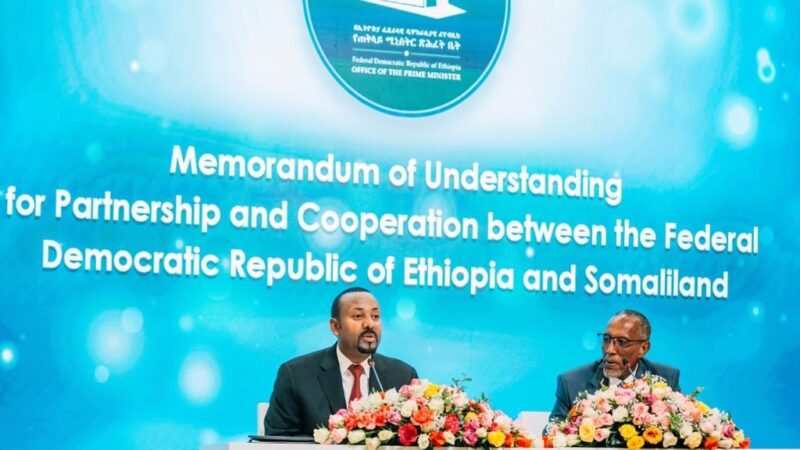 Historic Memorandum of Understanding: Ethiopia Officially Recognizes Somaliland and Gains 50-Year Maritime Access