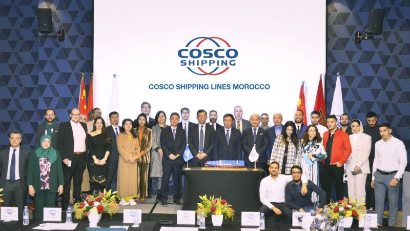 COSCO SHIPPING Lines expands its presence in North Africa with a new branch in Casablanca