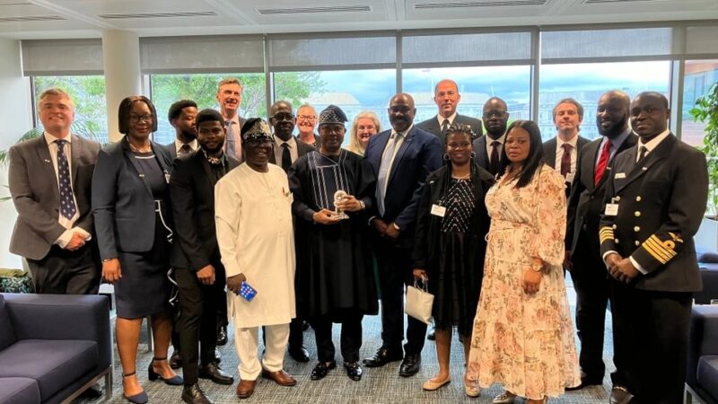 Rear Admiral Chukwuemeka Ebenezer Okafor receives 2023 Alexander Dalrymple Award