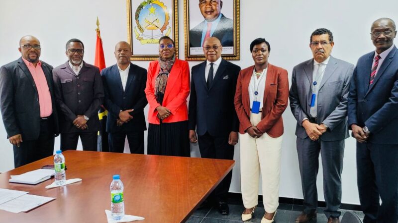 Meeting of the Secretary General, Maritime Organization of West and Central Africa (MOWCA) with the National Maritime Agency (NMA) of Angola held on 11th June, 2024 in Luanda, Angola
