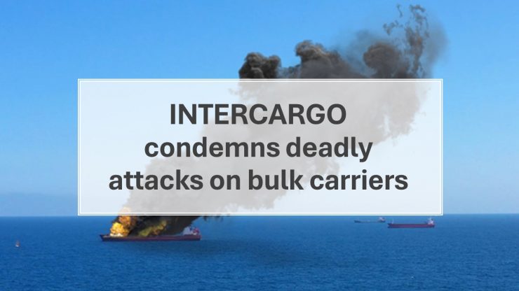 INTERCARGO condemns deadly attacks on bulk carriers