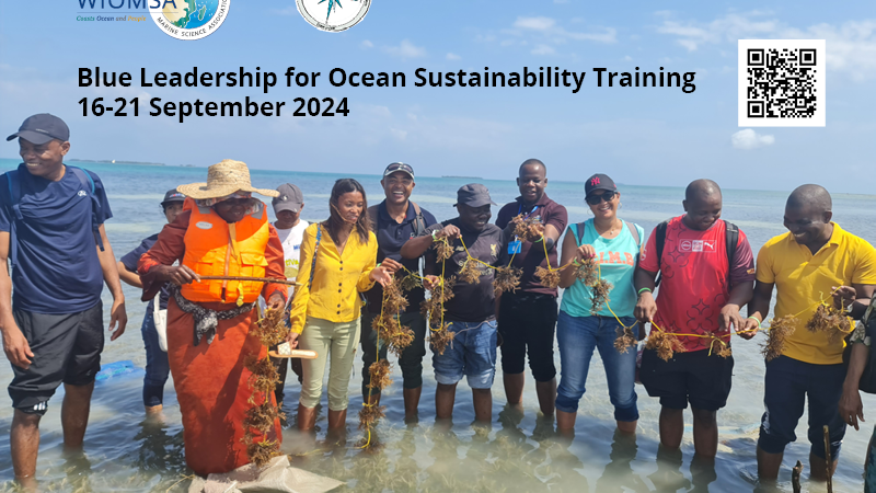 Call for applications: Blue Leadership for Ocean Sustainability Training, 16th-21st September 2024 in Zanzibar