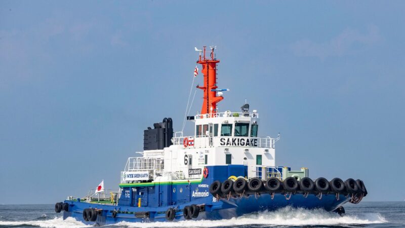 ClassNK to class ammonia-fueled tugboat ‘Sakigake’, World’s first ammonia-fueled vessel for commercial use 