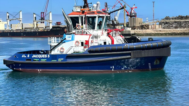 Sanmar Delivers Boğaçay Series Tug to Moroccan Operator JL Tug