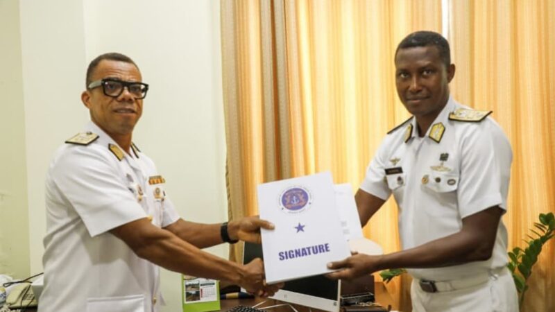 GHANA : COMMODORE AGAMBIRE IS NEW RIVERINE COMMAND FOC